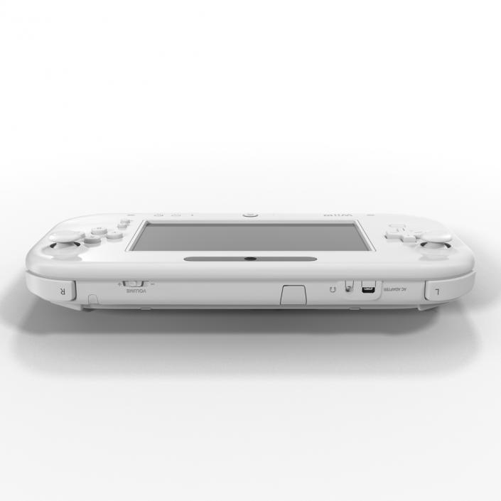 3D Nintendo Wii U Controller White