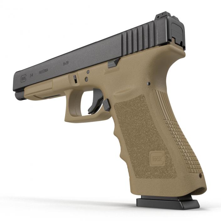 Competition Pistol Glock 34 3D