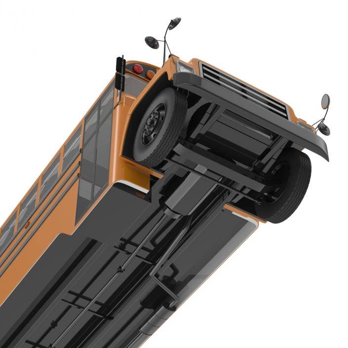 School Bus 3 Rigged 3D model