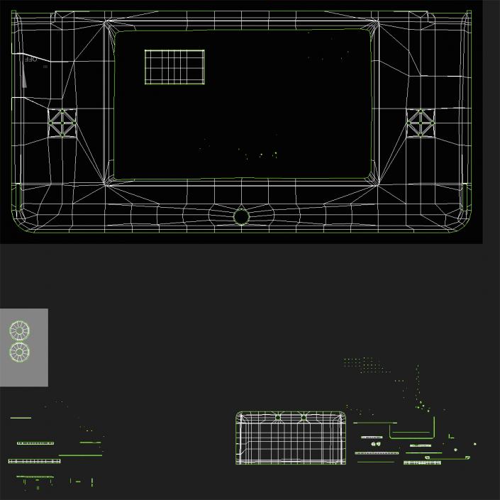 3D Nintendo 3DS Black model