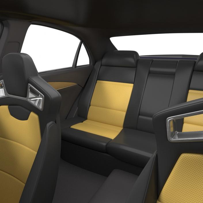 3D model Cadillac CTS V 2016 Simple Interior