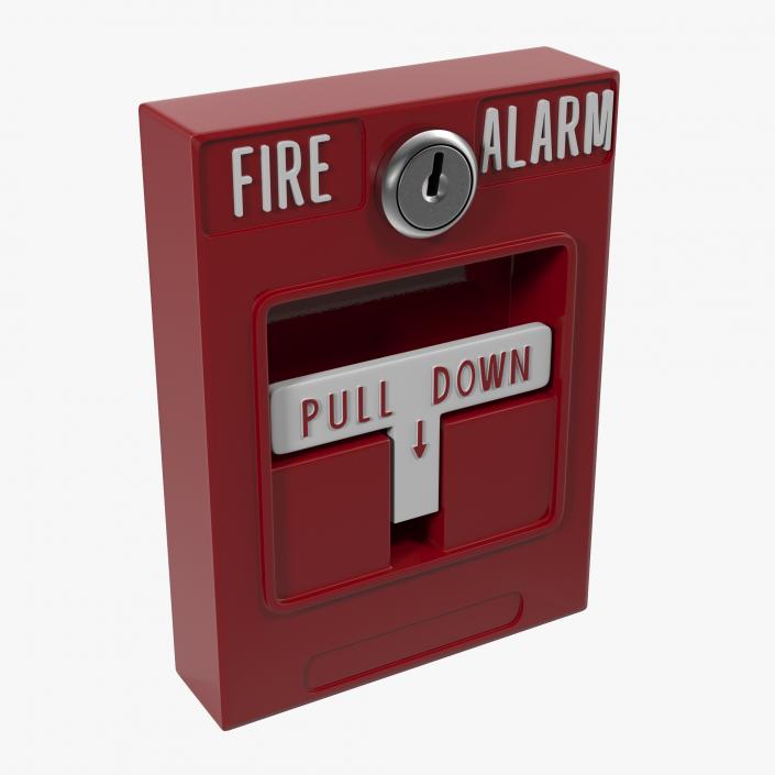 3D model Fire Alarm 3 Generic