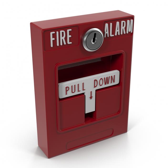 3D model Fire Alarm 3 Generic