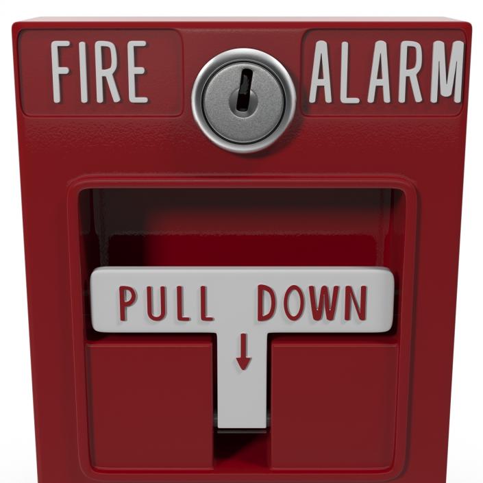 3D model Fire Alarm 3 Generic