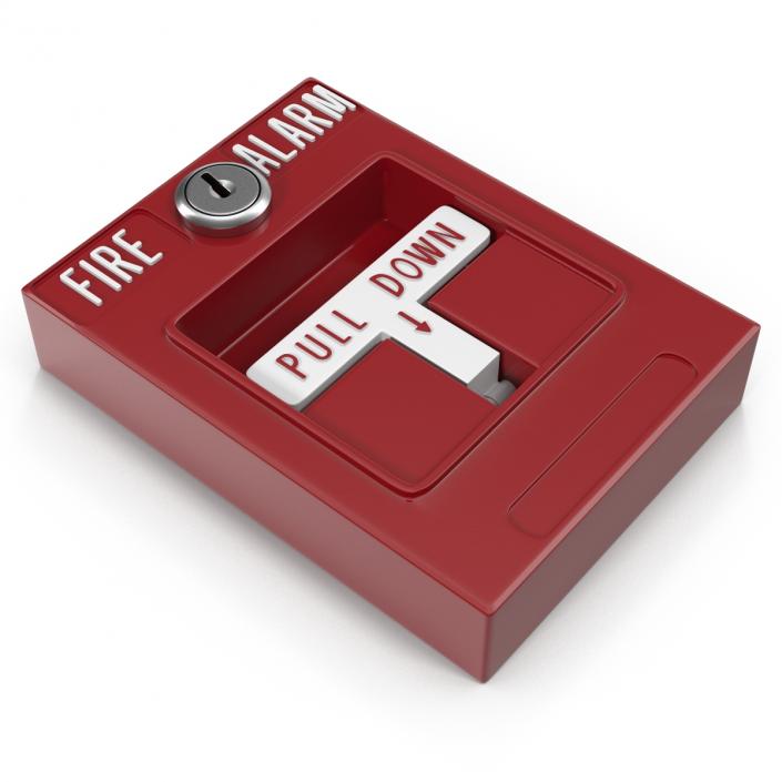 3D model Fire Alarm 3 Generic