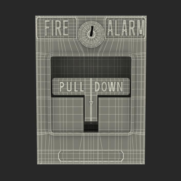 3D model Fire Alarm 3 Generic