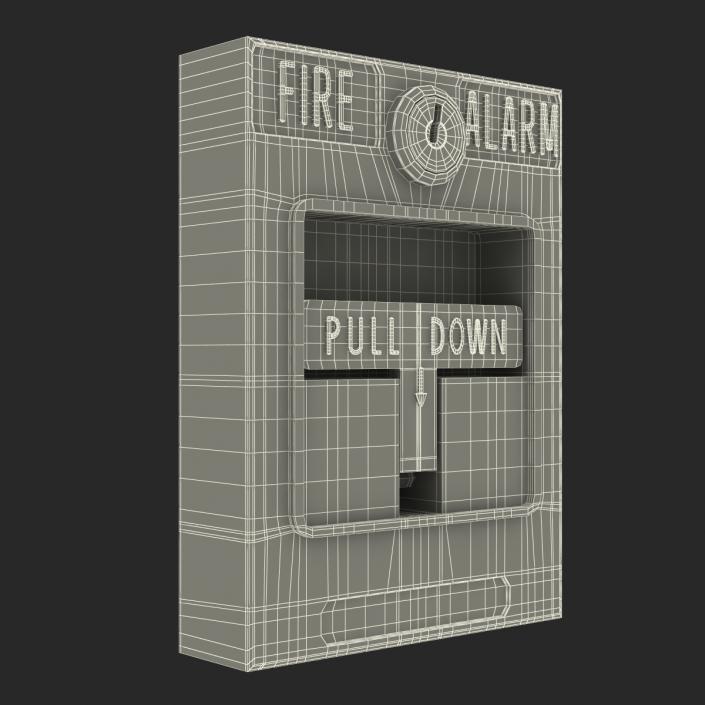 3D model Fire Alarm 3 Generic