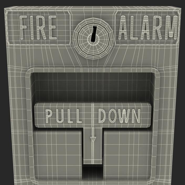 3D model Fire Alarm 3 Generic