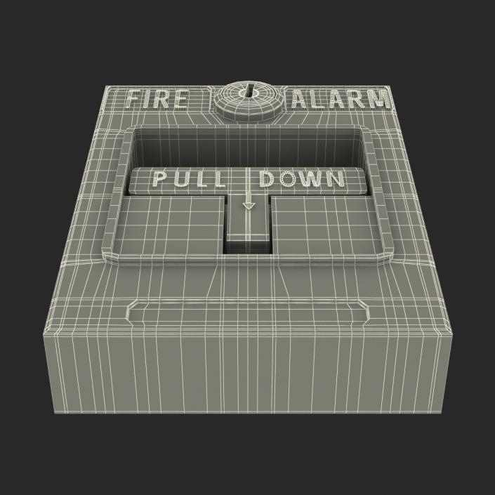 3D model Fire Alarm 3 Generic