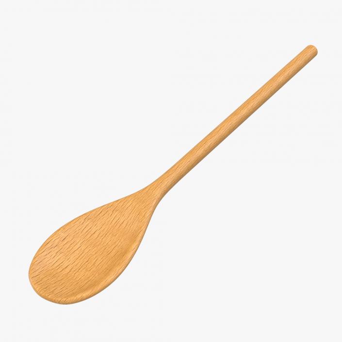 Wooden Spoon 3D