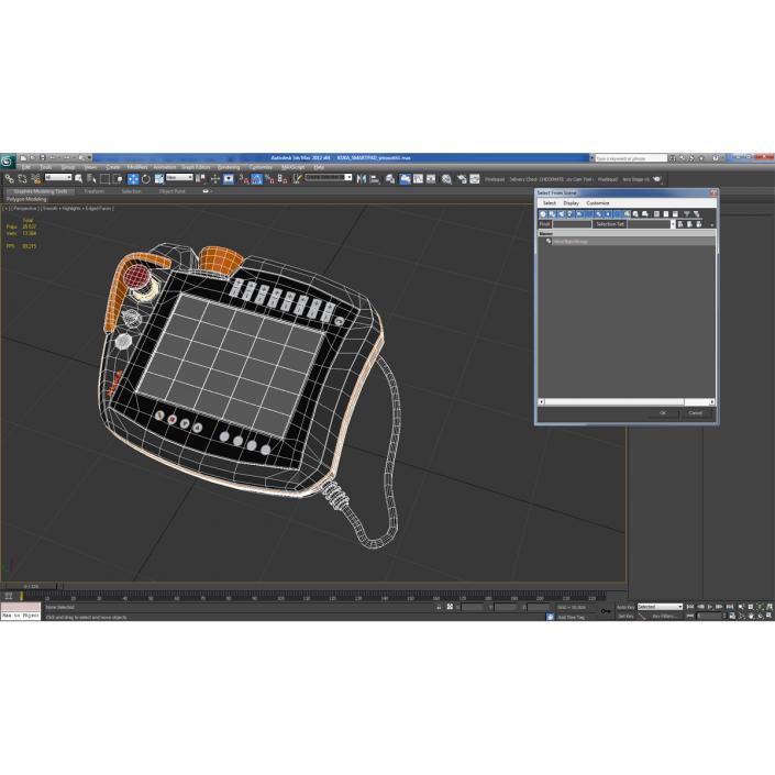 3D HMI Terminal KUKA Smartpad