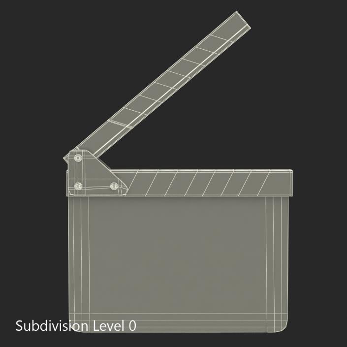 Clapboard 3D model