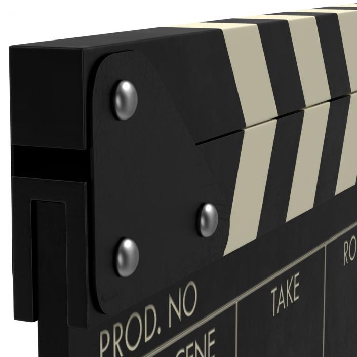 Clapboard 3D model