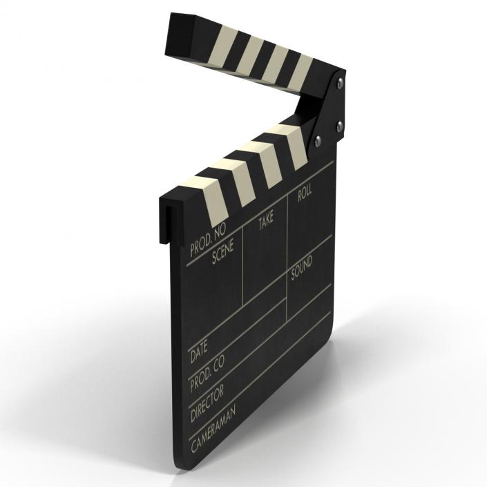 Clapboard 3D model