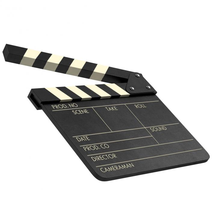 Clapboard 3D model