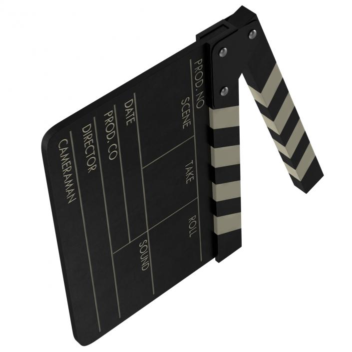 Clapboard 3D model