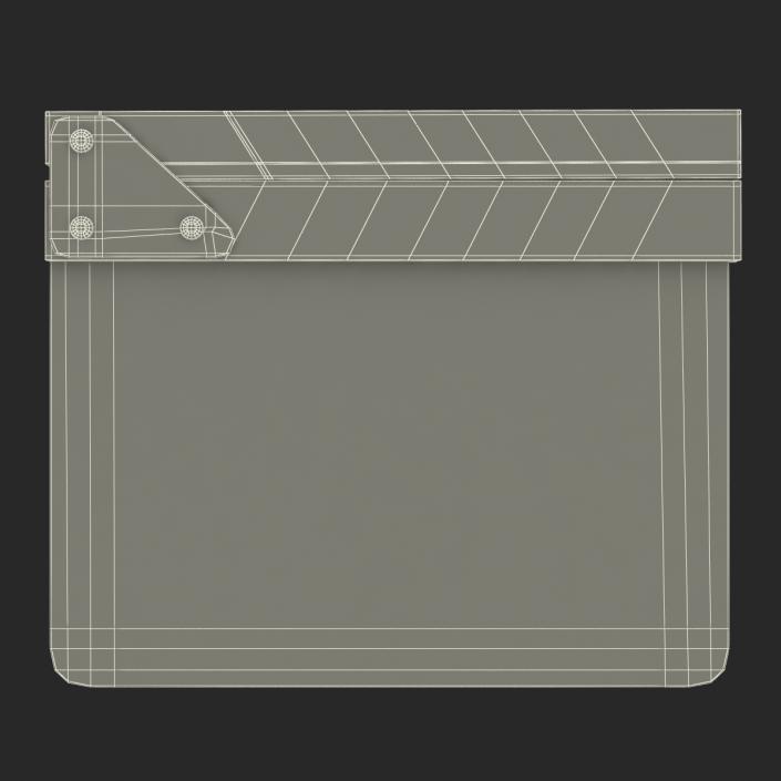 Clapboard 3D model