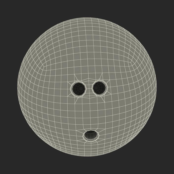 3D Bowling Ball Green model