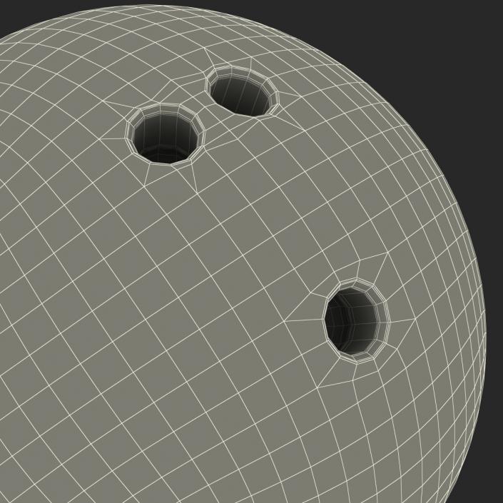 3D Bowling Ball Green model