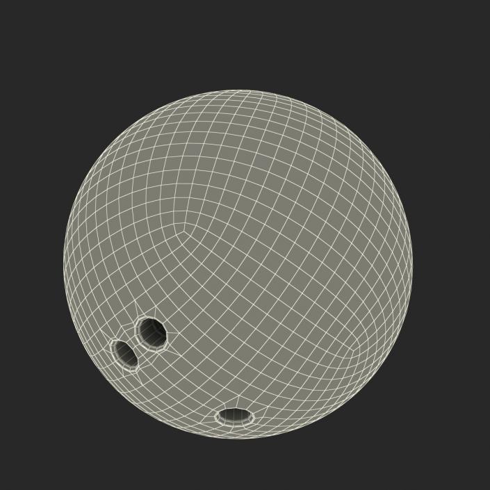 3D Bowling Ball Green model