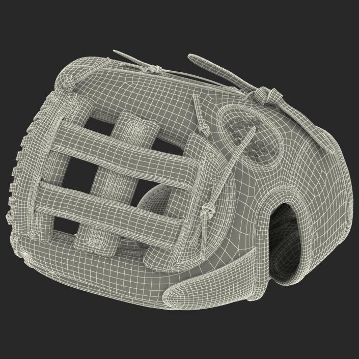 3D Baseball Glove And Ball model