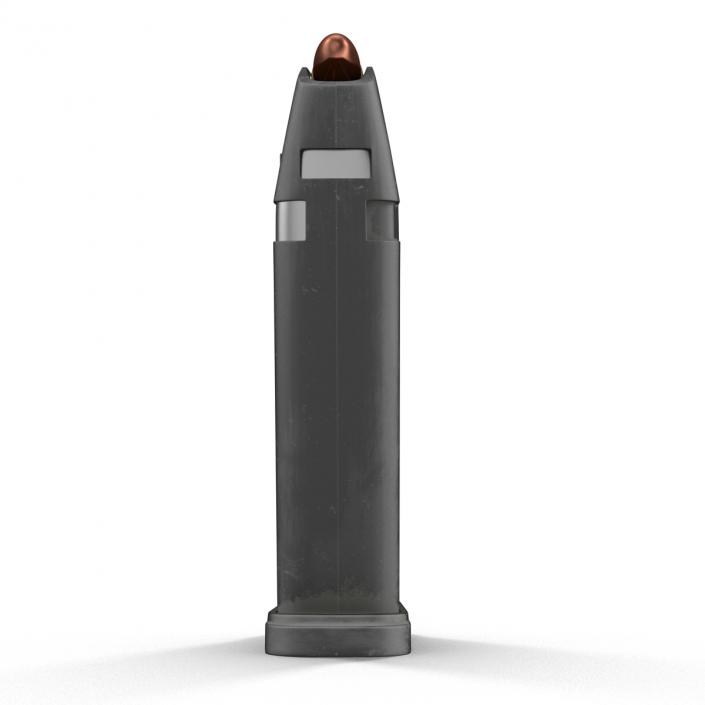 3D model 9mm Ammo Clip 2