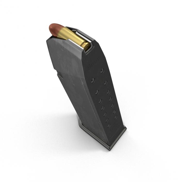 3D model 9mm Ammo Clip 2