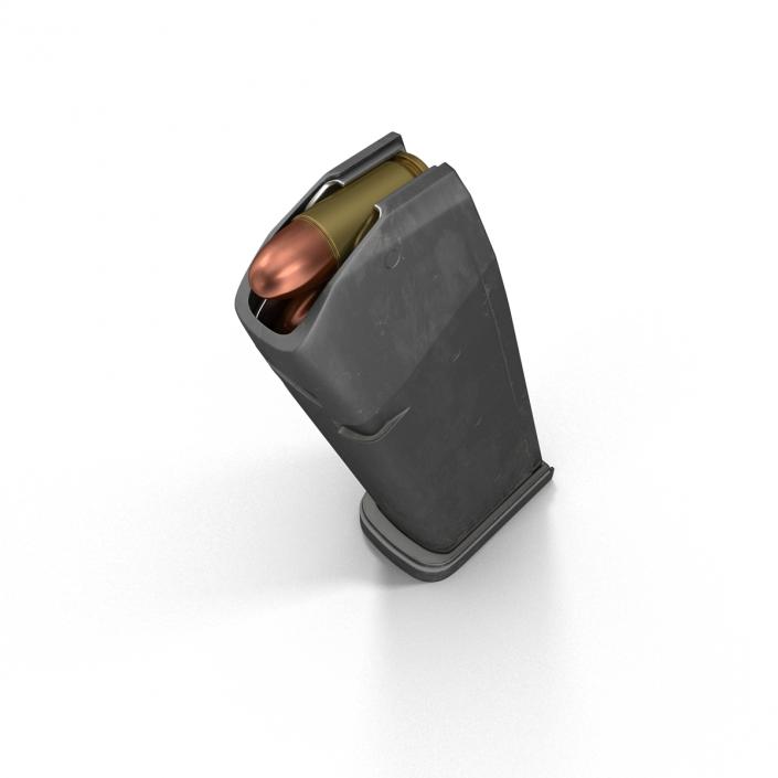 3D model 9mm Ammo Clip 2