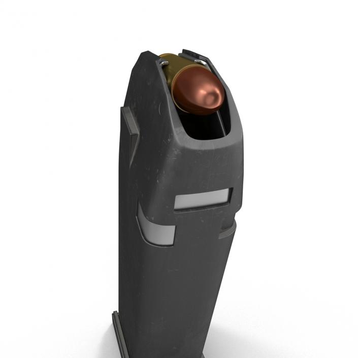 3D model 9mm Ammo Clip 2