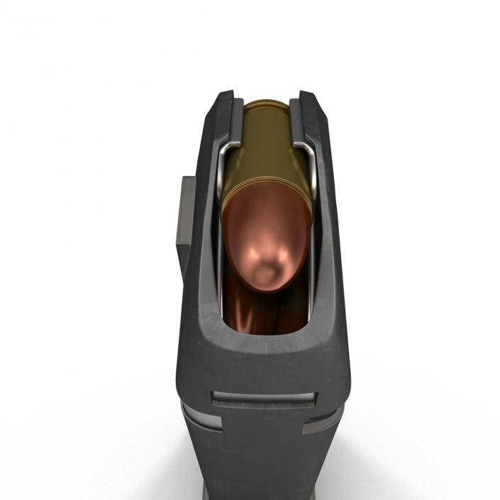 3D model 9mm Ammo Clip 2