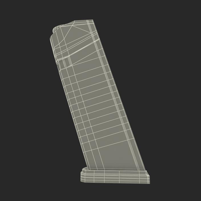 3D model 9mm Ammo Clip 2