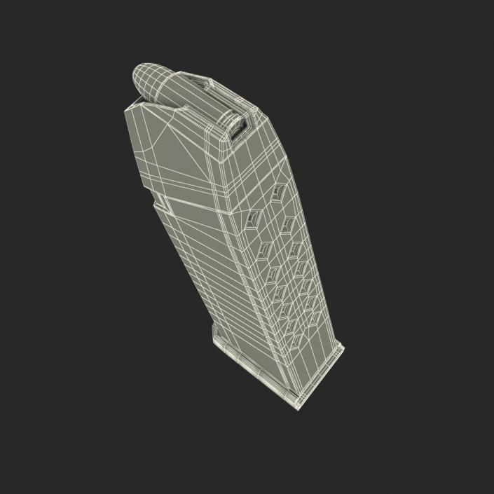 3D model 9mm Ammo Clip 2