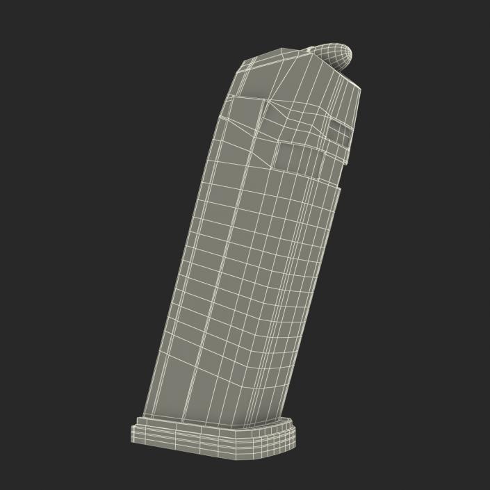 3D model 9mm Ammo Clip 2