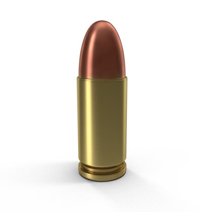 3D model 9mm Cartridge 2