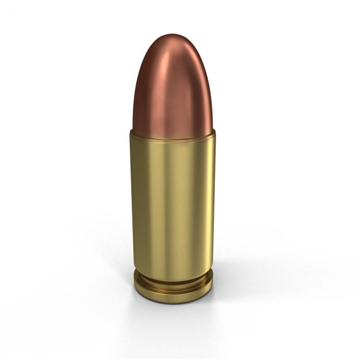 3D model 9mm Cartridge 2