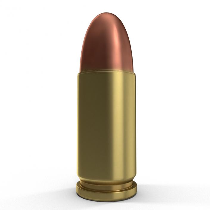 3D model 9mm Cartridge 2