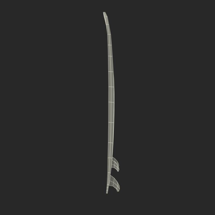 Surfboard Longboard 3D model