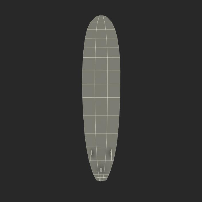 Surfboard Longboard 3D model