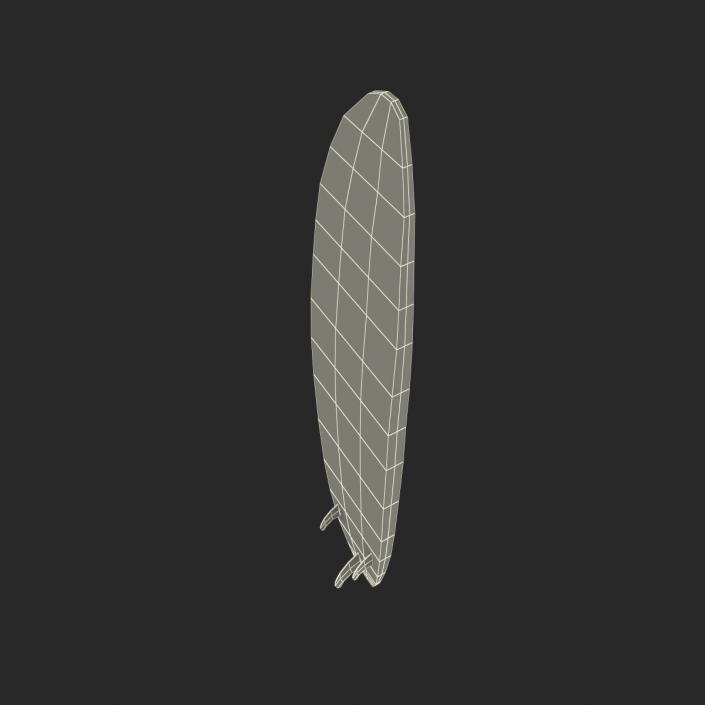 Surfboard Longboard 3D model