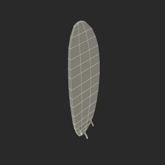 Surfboard Longboard 3D model