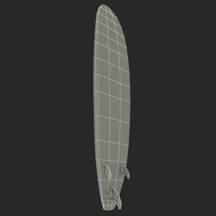 Surfboard Longboard 3D model