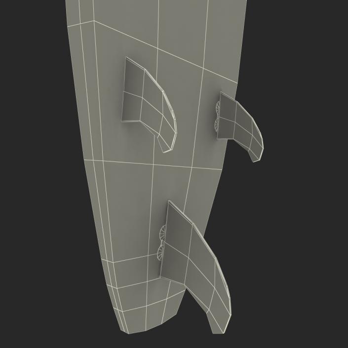 Surfboard Longboard 3D model