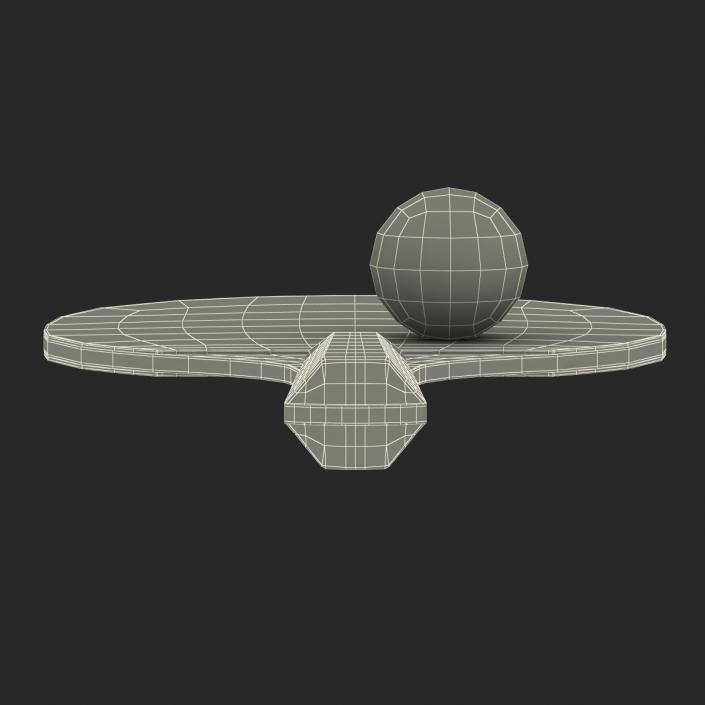 3D model Ping Pong Ball and Paddle