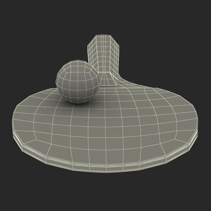 3D model Ping Pong Ball and Paddle