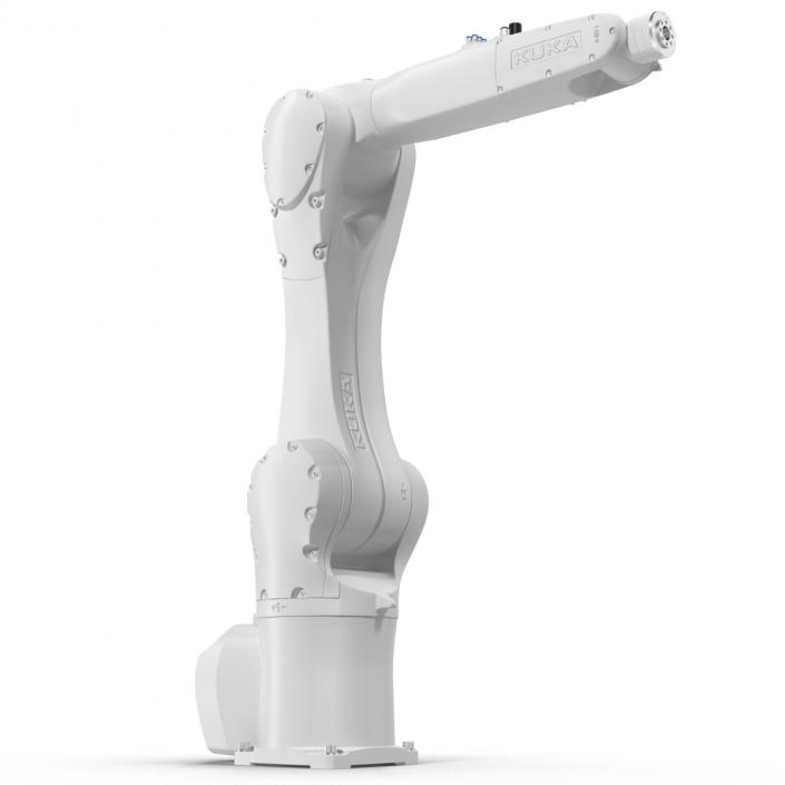 3D Kuka Robot KR 10 R1100 White model