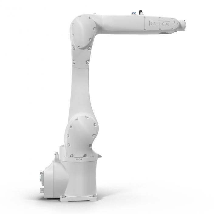 3D Kuka Robot KR 10 R1100 White model