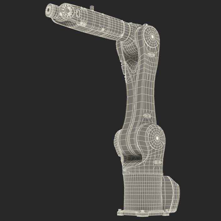 3D Kuka Robot KR 10 R1100 White model