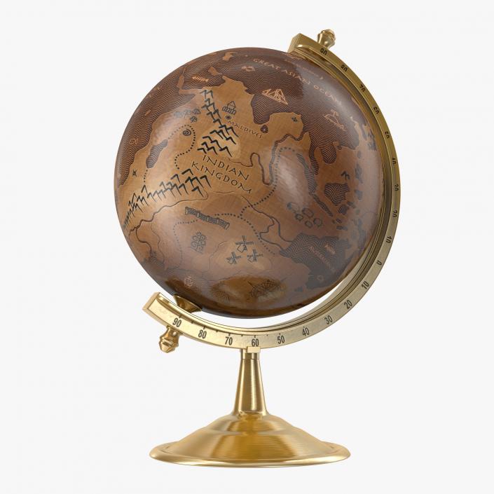 3D model Antique Globe 3