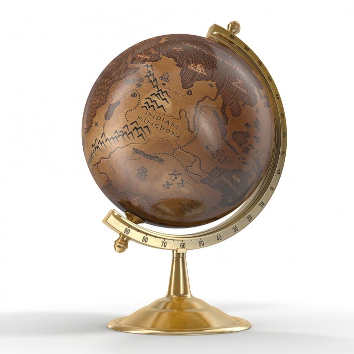 3D model Antique Globe 3