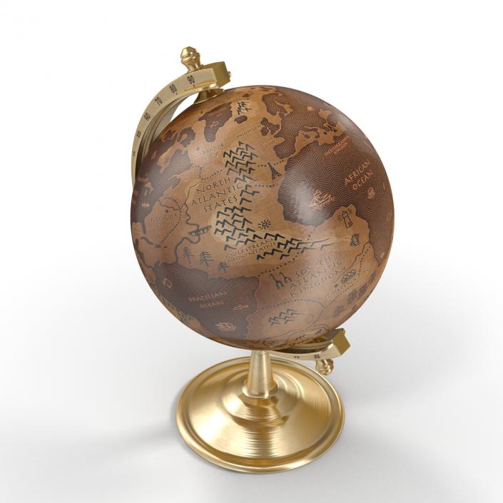 3D model Antique Globe 3